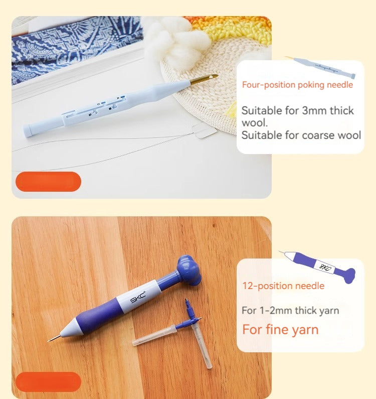 Poke and Stitch Embroidery Tool Kit Handmade diy and Free Tutorial